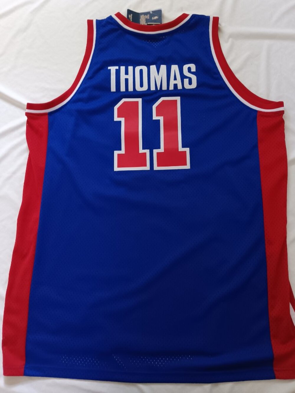 Isaiah Thomas #11 Detroit Pistons Reebok Hardwood Classic NBA Jersey 3XL + 2L